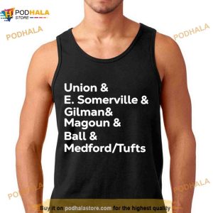 Union E Somerville Gilman Magoun Ball Medford Tufts New Shirt 2