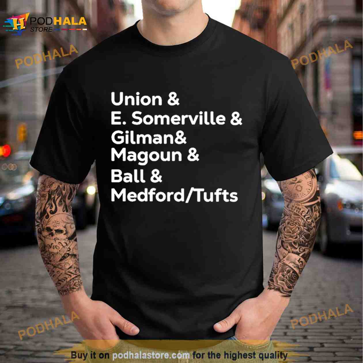 Union E Somerville Gilman Magoun Ball Medford Tufts New Shirt Union E Somerville Gilman Magoun Ball Medford Tufts New Shirt