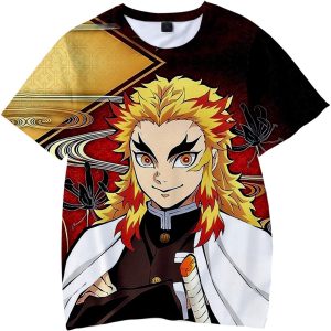 Unisex Demon Slayer 3D Anime Shirt
