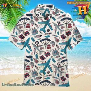 United States Veteran Hawaiian Shirt, Hawaiian Shirt For Pilots