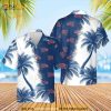 USA Flag Hawaiian Shirt, Patriotic USA Tropical Summer Button Up Shirt