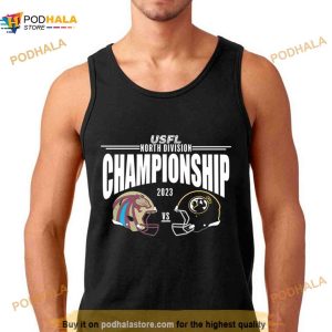 USFL North Division Championship 2023 Fan Gifts T Shirt