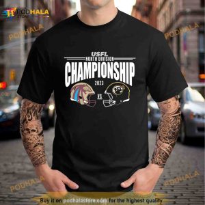 Usfl North Division Championship 2023 Fan Gifts T Shirt 2