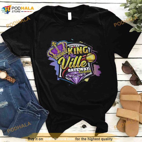 USSSA King of the Ville Gatewat Fastpitch 2023 logo Shirt