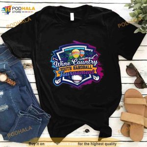 Usssa Wine Country Youth Hardball Tournament 2023 Logo Shirt 2