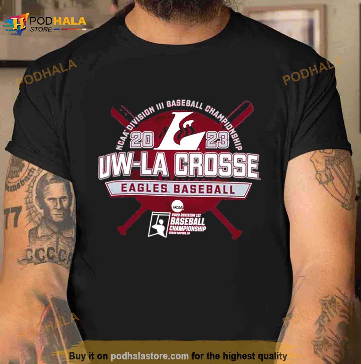 Uw La Crosse Eagles 2023 Ncaa Division III Baseball Championship Shirt Uw La Crosse Eagles 2023 Ncaa Division III Baseball Championship Shirt