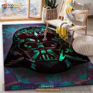 Vader Fluid Rug Star Wars Visions Of Darth Vader Rug Home Decor Gift