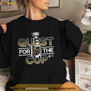 Vegas Golden Knights Black 2023 Stanley Cup Final Quest Shirt 3