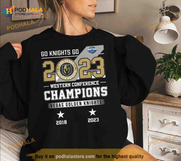 Vegas Golden Knights Champions NHL 2023 Go Knights Go Shirt