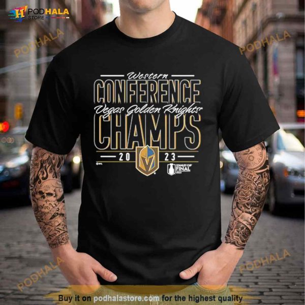 Vegas Golden Knights NHL 2023 Western Conference Champions Shirt