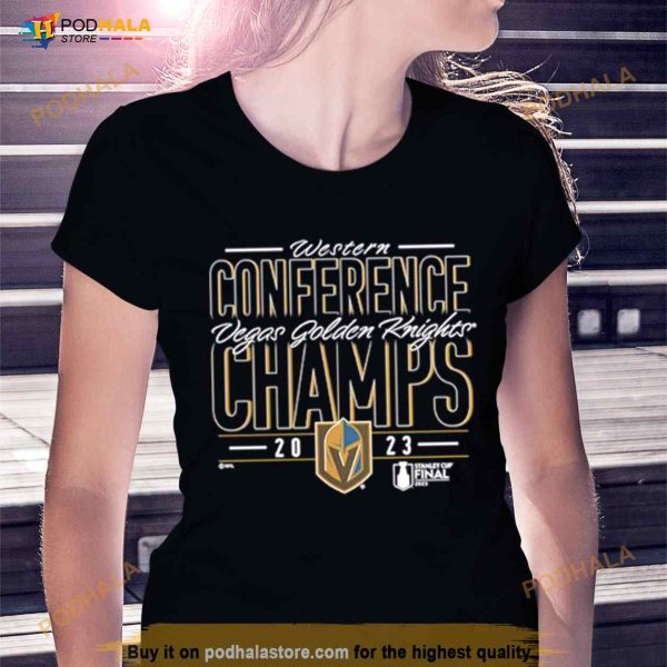 Vegas Golden Knights NHL 2023 Western Conference Champions Shirt