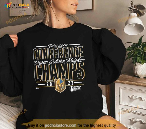 Vegas Golden Knights NHL 2023 Western Conference Champions Shirt