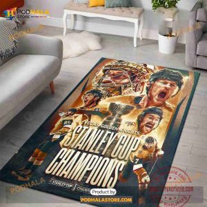 Vegas Golden Knights Stanley Cup Champions 2023 Rug Carpet