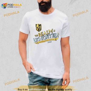 Vegas Golden Knights The Realm Is Unlighted Championship Parade 2023 Shirt 2