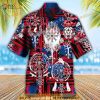 Viking Independence Day Compass Vegvisir Hawaiian Shirt, 3D Aloha Shirt