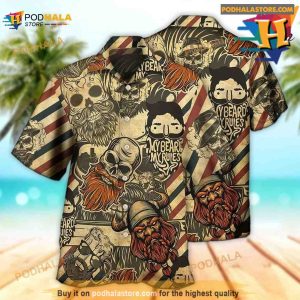 Viking My Rules Funny Hawaiian Shirt 2