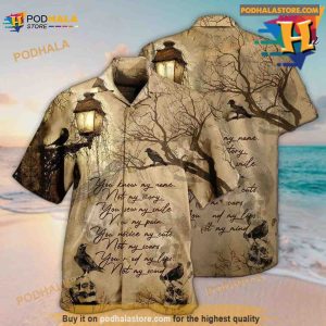 Viking Raven You Know My Name Not My Story Hawaiian Shirt Tropical Shirt 2