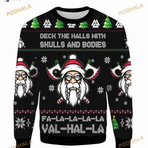 Viking Ugly 3D Sweater