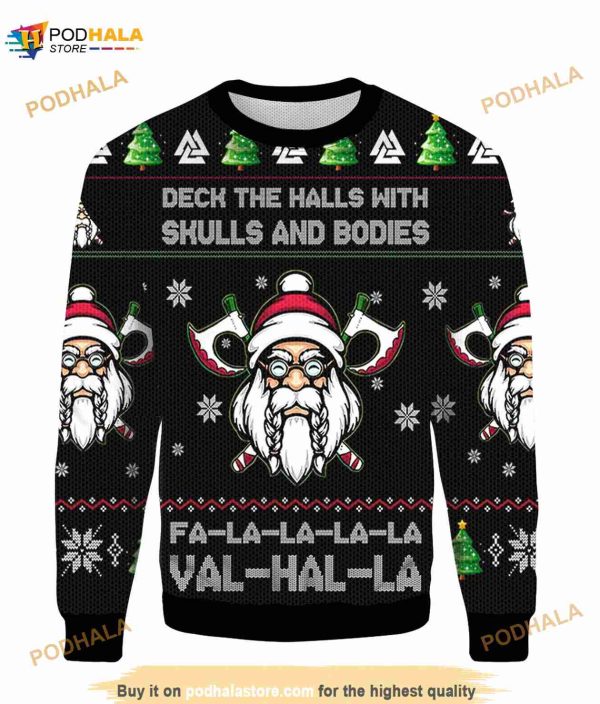 Viking Ugly 3D Sweater