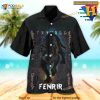 Viking Wolf Fenrir Hawaiian Shirt, Aloha Shirt