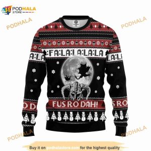 Vikings Falala Ugly Christmas Sweater