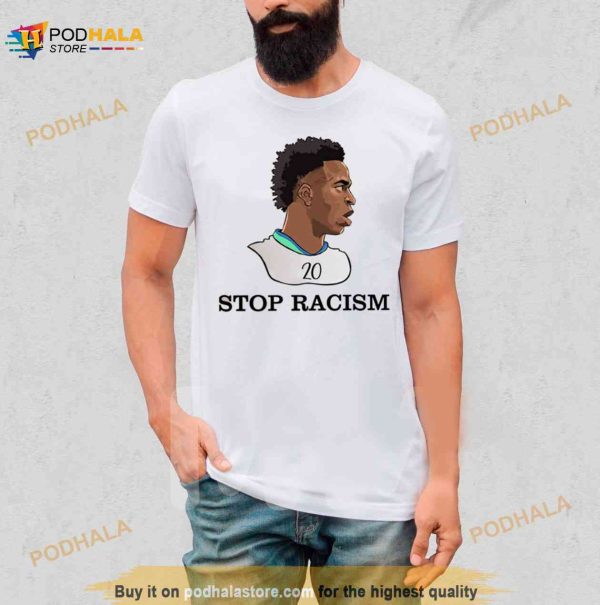 Vinicius Junior Stop Racism Shirt