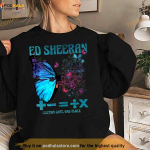 Vintage Butterfly Ed Tour 2023 Ran Mathematic Tour 2023 Shirt