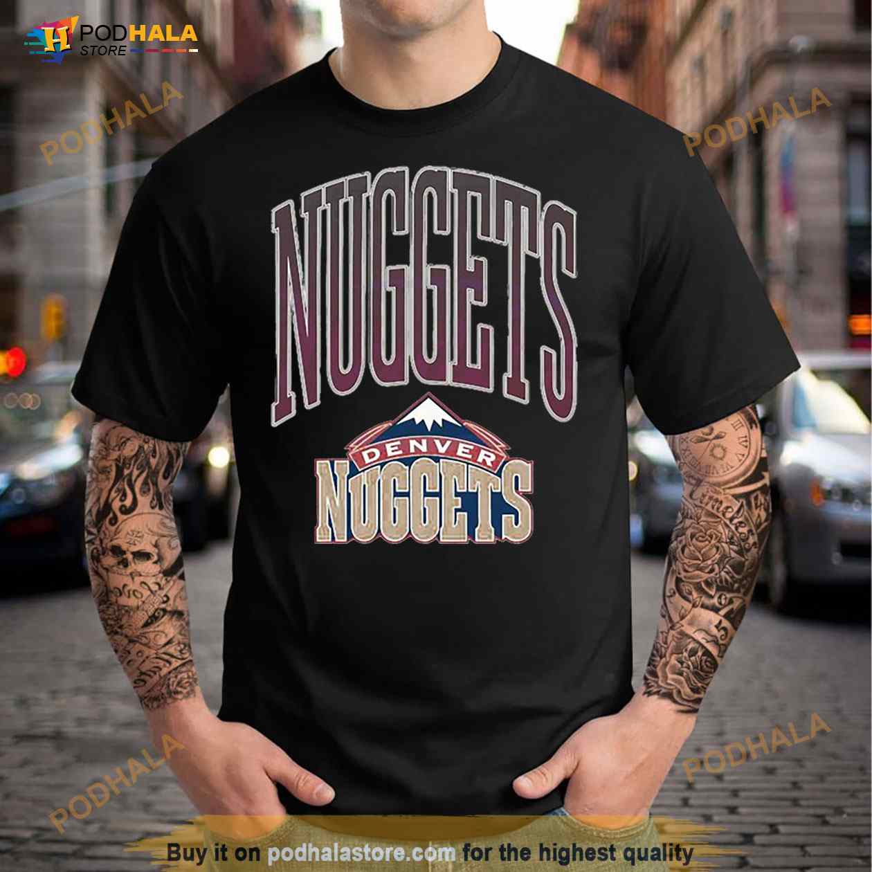 denver nuggets t shirts vintage