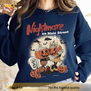 Vintage Disney Halloween Shirt Mickey Pumpkin Halloween Tee Disney Magic Kingdom Gift 2