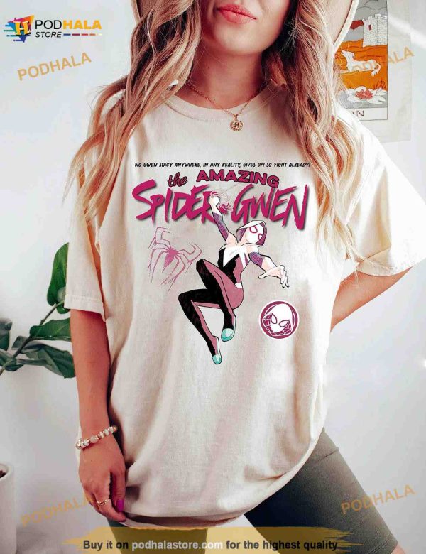 Vintage Marvel The Amazing Spider-Gwen Shirt, Across the Spider-Verse 2023