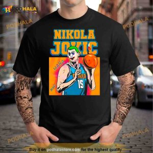 Vintage Nikola Jokic Denver Basketball Shirt