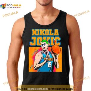 Vintage Nikola Jokic Denver Basketball Shirt 2