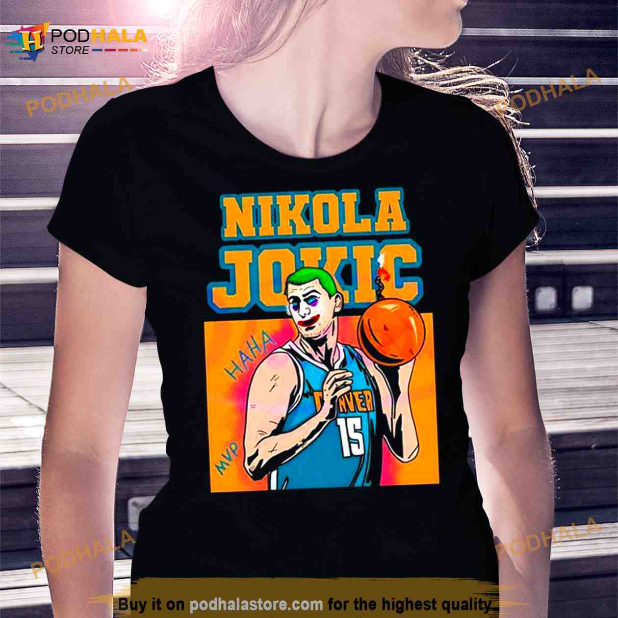 Vintage Nikola Jokic Denver Basketball Shirt Vintage Nikola Jokic Denver Basketball Shirt