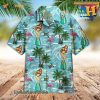 Vintage Surfing Girl Hawaiian Shirt, Surfing Hawaiian Shirt