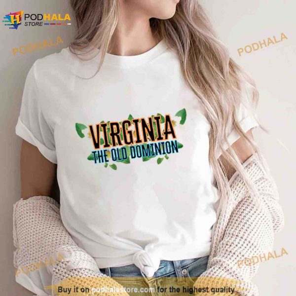 Virginia The Old Dominion American Dogwood Shirt