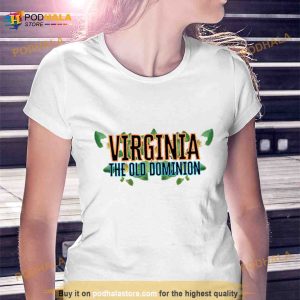 Virginia The Old Dominion American Dogwood Shirt 3