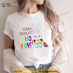 Vodka Straight No Gay Pride 2023 Shirt 1