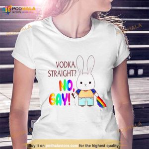 Vodka Straight No Gay Pride 2023 Shirt 2