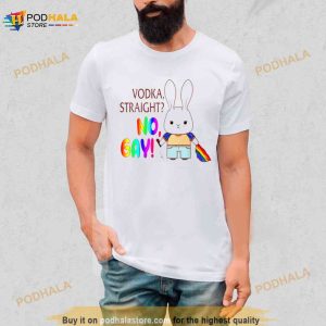 Vodka Straight No Gay Pride 2023 Shirt 3
