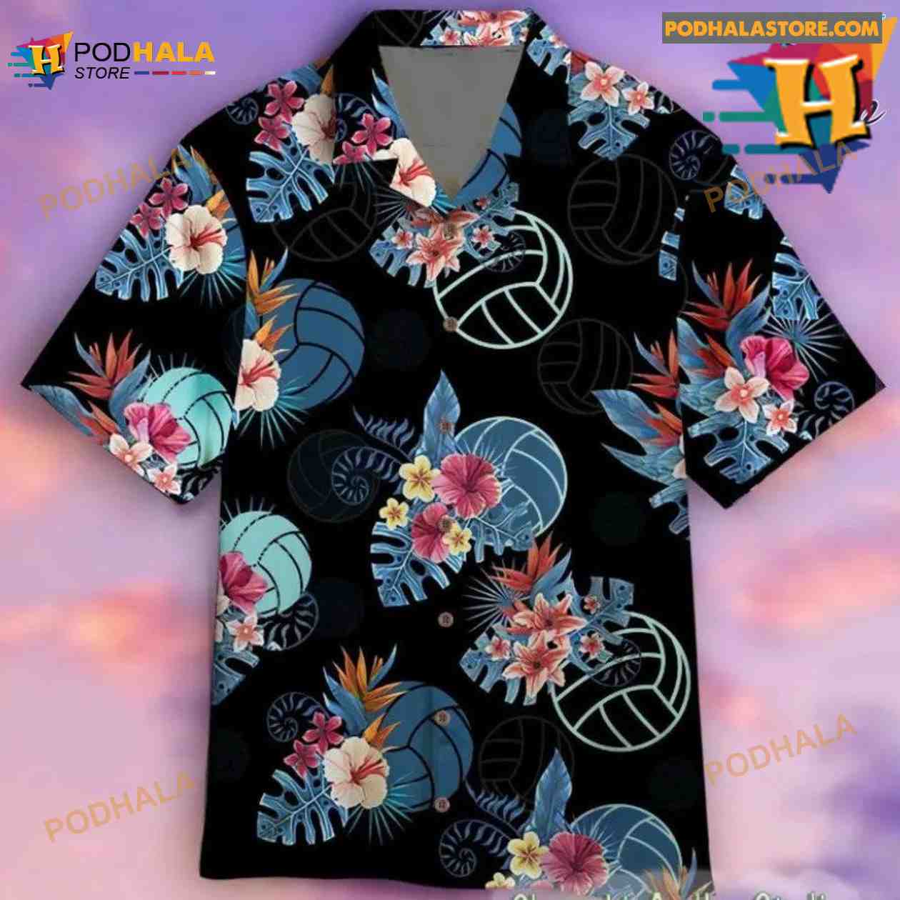 Colorful Ghost Pokemon Print Pattern Tropical Summer Hawaiian Shirt for  Women Men - Bring Your Ideas, Thoughts And Imaginations Into Reality Today