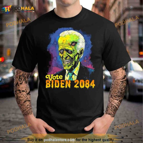 Vote Zombie Biden 2084 T Shirt