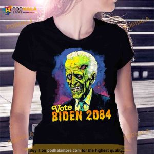 Vote Zombie Biden 2084 T Shirt 2