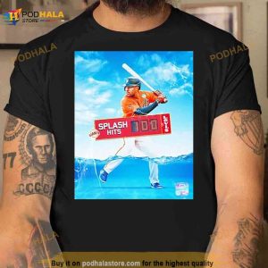 Wade For One Hundred Lamonte Wade Jr. Sf Giants 100 Splash Hits Shirt