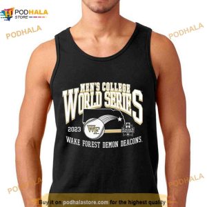 Wake Forest Demon Deacons 2023 Ncaa Men's Baseball College World Series T Shirt 2
