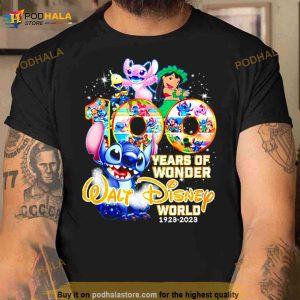 Walt Disney World 100 Years Of Wonder 1923 2023 Shirt 2