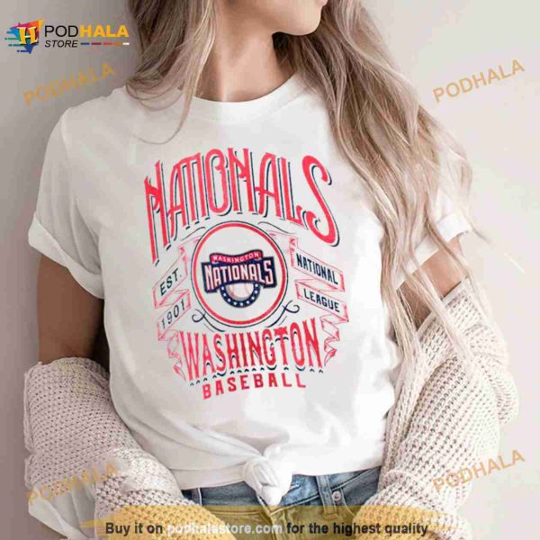 Washington Nationals Rucker Collection Distressed Rock T Shirt