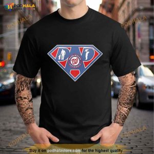 Washington Nationals Super Dad Shirt 2