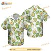 Watercolor Artichoke Hawaiian Shirt, Button Vintage Aloha Hawaii Shirt