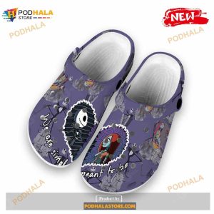 We Are Simply Mean To Be The Nightmare Before Christmas Movie Crocs Clog Shoes