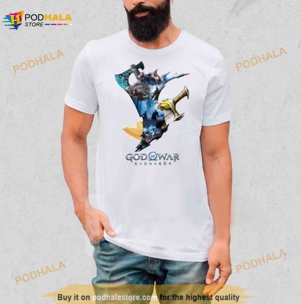 Weapons God Of War Ragnarok Shirt